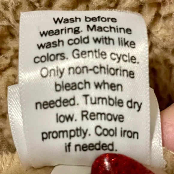 EUC | Sonoma Cozy Soft Tan Teddy Jacket | Size XL - Picture 9 of 9